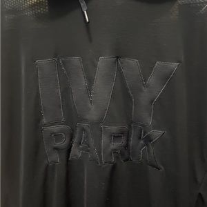 Ivy Park black hoodie  mesh sheer size L